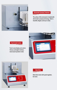 DIN 53863 dệt schopper mài mòn Tester màn hình cảm ứng schopper ROTARY mài mòn Tester shober mặc Tester - Product Image 5