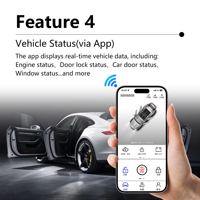 Système d'entrée sans clé contrôlé par smartphone pour VW Magotan 2019-2024 – Clé de voiture numérique améliorée avec application, Plug and Play, faisceau dédié