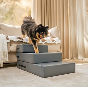 Nouvelle <span class=keywords><strong>Rampe</strong></span> d'Accès <span class=keywords><strong>Pliable</strong></span> pour Animaux de Compagnie 2026 – Étanche et Lavable, <span class=keywords><strong>Escalier</strong></span> Multi-niveaux pour Chiens et Chats - Product Image 3