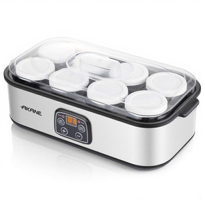 <span class=keywords><strong>Yaourtière</strong></span> AKANE standard européenne, 8 tasses, fermentateur automatique domestique pour yaourt, pudding, confiture, crème glacée, petit-déjeuner - Product Image 5
