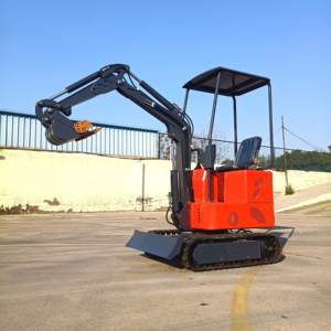 ¡Entrega Inmediata! Retroexcavadora de Orugas Económica 2021, Excavadora de 1 Tonelada, Mini Excavadora Más Pequeña - Product Image 2