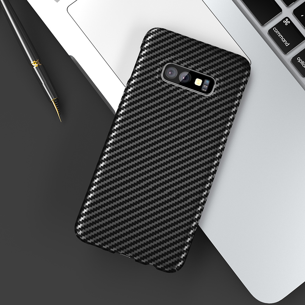 Samsung S10e Fibra di Aramide nero Pacchetto tutto incluso