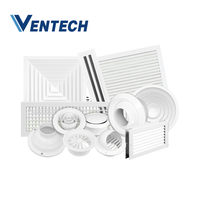 Ventech Diffuseur d'Air CVC Haute Qualité, Grille de Ventilation