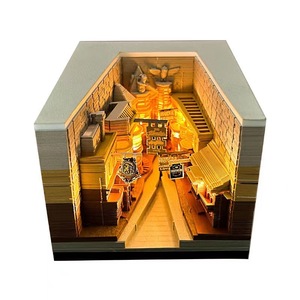 Calendario personalizado 2024 3D Bloc de notas arrancar el Bloc de notas Harry <span class=keywords><strong>Potter</strong></span> Hogwarts Castillo cumpleaños Navidad Año Nuevo artículos de regalo - Product Image 2