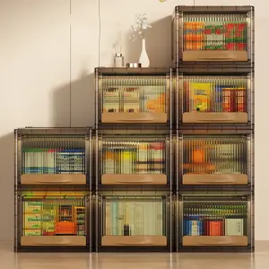 Shelf Household Kitchen Refrigerator Gap Plastic Locker Slit Storage Cabinet Drawer Type