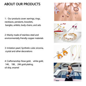 أقراط متدلية للنساء مطلية بالذهب طويلة أنيقة من حجر الكريستال الملون بسعر الجملة - Product Image 5