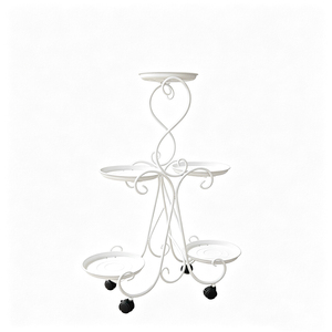 Support à fleurs <span class=keywords><strong>en</strong></span> métal à 5 niveaux au design moderne, pots à fleurs écologiques, présentoir décoratif pour plantes pour les familles, les hôtels et les bureaux - Product Image 6