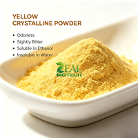 Extrait de Quercétine 95-98% HPLC, Flavonoïde Naturel Antioxydant, Source Bourgeons de Sophora Japonica, Additif Alimentaire, Cosmétique, Matière Première pour Aliments pour Animaux