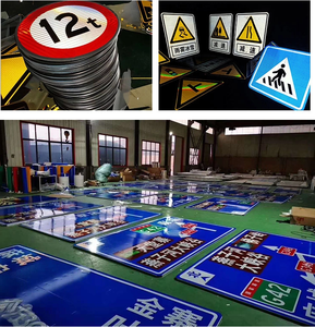 Panneaux de <span class=keywords><strong>signalisation</strong></span> réfléchissants en métal personnalisés pour la sécurité routière <span class=keywords><strong>Signalisation</strong></span> de haute qualité conforme MUTCD pour avertissement de sécurité - Product Image 6