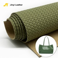 Similicuir tissé en cuir Rexine PVC résistant à l'eau de 1.1mm d'épaisseur pour les sacs à main de mode pour femmes et la conception de canapé/chaise