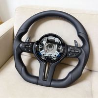 Volant de voiture en cuir pour BMW M3 M4 M5 F30 F10 F15 F20 F36 X5 X6 - Vente en gros usine