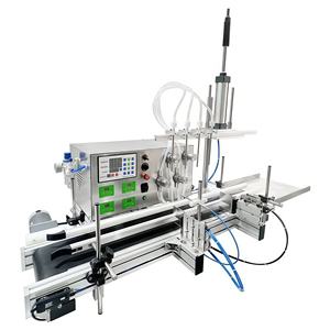 Nuevo Modelo 2026: Sistema de Llenado Magnético de <span class=keywords><strong>Cuatro</strong></span> <span class=keywords><strong>Estaciones</strong></span> para Líquidos Pastosos con Sensor de Fragancia, Transportador y Control CNC - Product Image 1