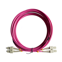Cordon de brassage fibre optique Multimode/Monomode SM MM OM1 OM2 OM3 OM4 SM 50/125 9/125 Simplex Duplex LC/PC vers LC/PC