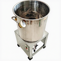 Broyeur industriel multifonctionnel pour usage agricole, 4 lames, pour fruits et légumes, et aliments pour volailles, avec couvercle anti-éclaboussures