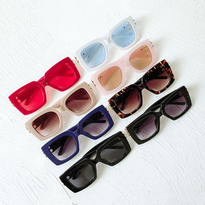 Lunettes soleil <span class=keywords><strong>femelle</strong></span> nuovo design double B gold acetato style custom designer fashion 2023 occhiali da sole donna luxury brand - Product Image 6