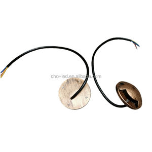 Lampe LED Souterraine Étanche 2W en <span class=keywords><strong>Bronze</strong></span> pour Extérieur, Éclairage Latéral de Terrasse, Jardin, Paysage, Spot Encastré au Sol - Product Image 4