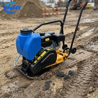 Compacteur à plaques thermique de 55 kg HT-60 avec moteur Honda GX160 pour projets de compactage de sols et d'asphalte
