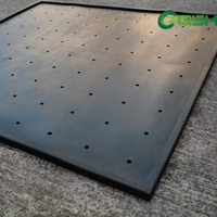 Enseignement Golf Driving Range Golf Club Mat 5x5 Intérieur Extérieur Golf Swing Practice