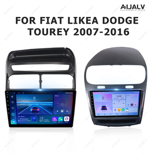 Marco đài phát thanh xe Dash fascia cho Fiat Linea tự động Stereo cài đặt Dash bảng điều chỉnh gắn bezel faceplate khung Kit - Product Image 2