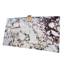 Carrelage en marbre italien à prix bas à Dubaï, dalles de marbre Calacatta Viola de 2 cm pour plan de travail