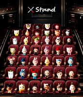 Caja Misteriosa SooyaStudio X M Stand Coffee Series Sooya Beans Mini Blind Box, Figura Coleccionable Miniatura Adorable, Juguete de Moda, Regalo