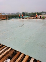 Coffrage en PVC pour la construction et les murs en béton - Conception industrielle haute résistance réutilisable