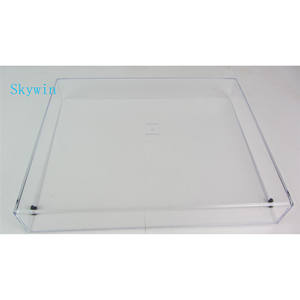 Housse anti-poussière pour tourne-disque Skywin 420X335X65MM Transparente Marron Matériau PS Accessoire audio - Product Image 1