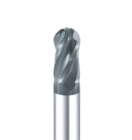 Nouvelle fraise à queue en carbure à 2 cannelures pour centre d'usinage haute vitesse, fraises CNC pour acier, personnalisable OEM/ODM, 55HRC, conventionnelle