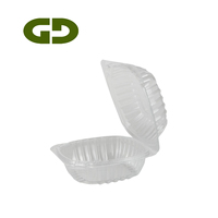 Boîtes d'emballage en plastique transparent jetables de qualité alimentaire en gros pour le pain, les gâteaux, les fruits, les biscuits, le chocolat et les collations