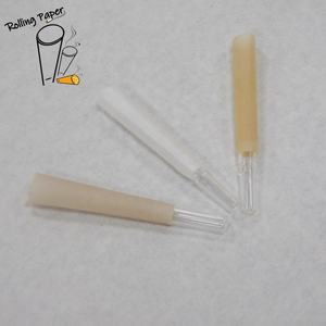 Customized 65MM bleached cone-shaped paper tape transparent glass mouth <b>smoking</b> paper with good <b>smoking</b> sensation - Product Image 1