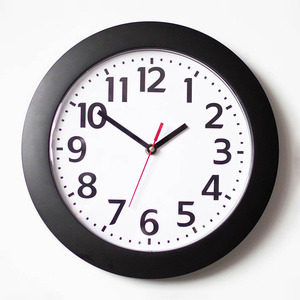 Horloges murales personnalisées imprimées, diamètre 10,75 pouces, cadeau promotionnel pour la promotion de la marque d'entreprise, logo personnalisable en gros - Product Image 4