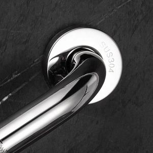 201 Edelstahl-Haltegriffe Badezimmer zubehör Schwarze Farbe Toiletten-Haltegriff Polierte gebürstete Haltegriffe - Product Image 6