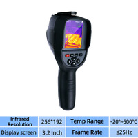 Caméra d'imagerie thermique HT-18 Plus pour la fuite de tuyau d'eau et la puissance électrique 256*192 résolution imageur thermique infrarouge portable