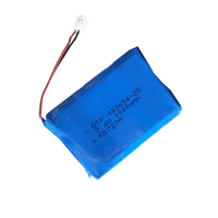 Paket Baterai Lithium Ion Isi Ulang Industri OEM Berdaya Tahan Tinggi 7.4V 483654 2S 1000mAh untuk Perangkat