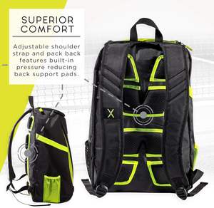 Sacs de sport personnalisés pour pickleball, sac à dos pour pickleball, sac pour raquette de pickleball - Product Image 4