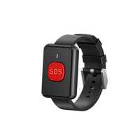 Bracelet personnel SOS Système d'alarme sans fil 433MHz Bracelet Bouton de panique d'urgence pour patient âgé