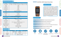 Compteur de puissance optique 10G EPON XGPON NK503 avec 5 longueurs d'onde 1270nm 1310nm 1490nm 1550nm 1577nm pour les tests de fibre en PON FTTH FTTX