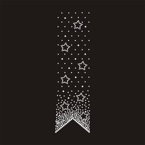 Strisce Termoadesive Personalizzate con Motivi in Cristallo e Strass, Design a 12 Facce <span class=keywords><strong>per</strong></span> Fiocchi da Cheerleader - Product Image 2