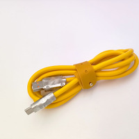Faisceau de câbles professionnel usine fabrication faisceau de câbles jaune USB 3.1 type-c ligne de données de charge de téléphone intelligent Mobile