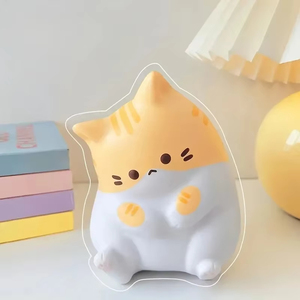 Adorable Cartoon <b>Cat</b> Squeeze Toys for Kids Adult Soft Pinch PU Slow Rebound Balls Pop Fidget Toys <b>Halloween</b> Christmas Gifts - Product Image 4