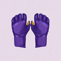 Guantes de Bateo de Béisbol de Alta Calidad en Poliéster/Algodón, Nuevo Diseño, Comodidad y Rendimiento Óptimos para Entrenamiento
