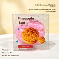 Sobeno Nouveau Jouet Squishy Ananas – Caoutchouc Amusant Anti-Stress pour Enfants et Adultes, Texture Souple et Masticable Réaliste Thème Alimentaire, Effet Lent