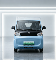 Véhicule utilitaire électrique adapté à la ville, carrosserie compacte avec une grande boîte de chargement pour une utilisation polyvalente