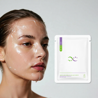 Masque Tissu Professionnel Acide Hyaluronique et Collagène pour Clinique Médico-Esthétique, Qualité Médicale Hydratation Profonde et Réparation