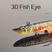 NOUVEAU Leurre souple T-Tail 10cm 14g 12cm 21g, imitation poisson, pour eau de mer et eau douce, pour la pêche au bar et au brochet