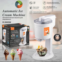 Machine à crème glacée automatique pour enfants Machines à crème glacée électriques en 10 minutes pour Milkshakes Sorbet Gelato