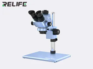 Relife RL-M7T Pro-B11 7x-50x Zoom Liên Tục Đầy Màu Sắc Trinocular HD <span class=keywords><strong>Stereo</strong></span> Kính Hiển Vi Lĩnh Vực Lớn Của Xem Công Cụ Sửa Chữa - Product Image 3