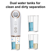 Limpiador Facial Eléctrico de Burbujas Pequeñas con Vacío, Agua Fría/Caliente, Oxígeno, Limpieza Profunda de Poros, Succión de Puntos Negros, Resistente al Agua, USB