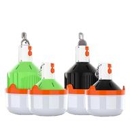 Lampe de camping portable multifonction à bouton réglable, 3 modes d'éclairage, ampoule rechargeable solaire LED, lumière d'urgence, fabrication en usine