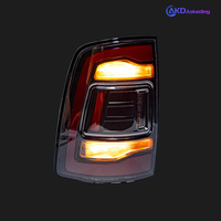 BBA Car Styling Tail Lamp for Dodge RAM Tail Lights 2009-2018 High Power Projector Lens Dynamic Signal Drl Auto Parts